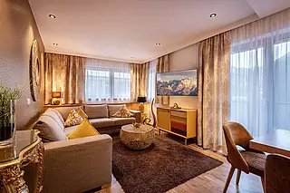 ALMA Appartement Sommer Wohnküche ALMA Appartement Sommer Wohnküche