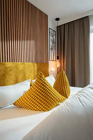 ALMA Appartement SOMMER Schlafzimmer 1