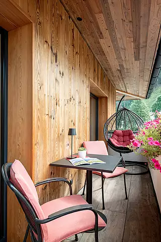 ALMA Appartement SOMMER Balkon