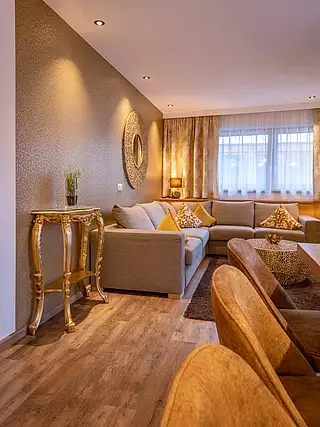 ALMA Appartement Sommer Wohnküche ALMA Appartement Sommer Wohnküche